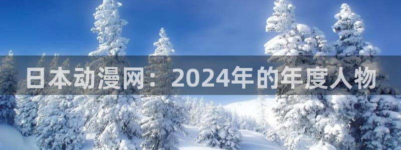 age动漫网下载：日本动漫网：2024年的年度人物
